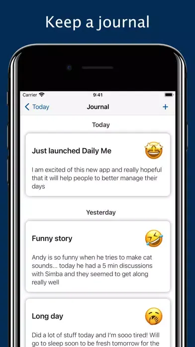 Daily Me: Themes, Tasks, Diary应用截图