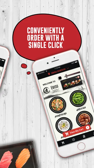 Ebisu Japanese Restaurant应用截图