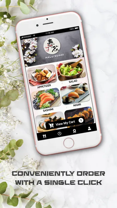 Halu Sushi应用截图