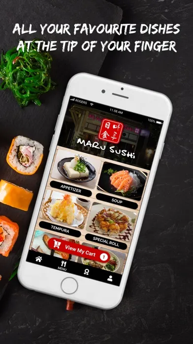 Capturas de pantalla de Maru Sushi