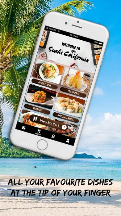 ภาพหน้าจอของ Sushi California