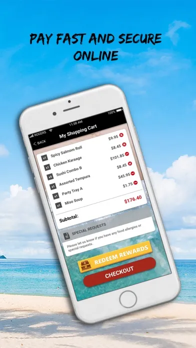 ภาพหน้าจอของ Sushi California