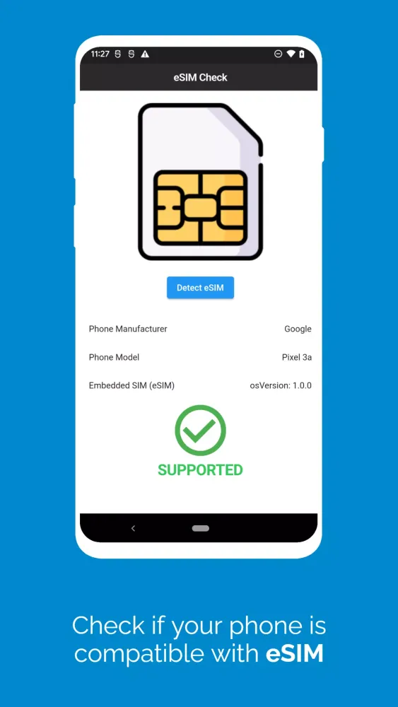 Скриншоты eSIM checker: Fast & Secure