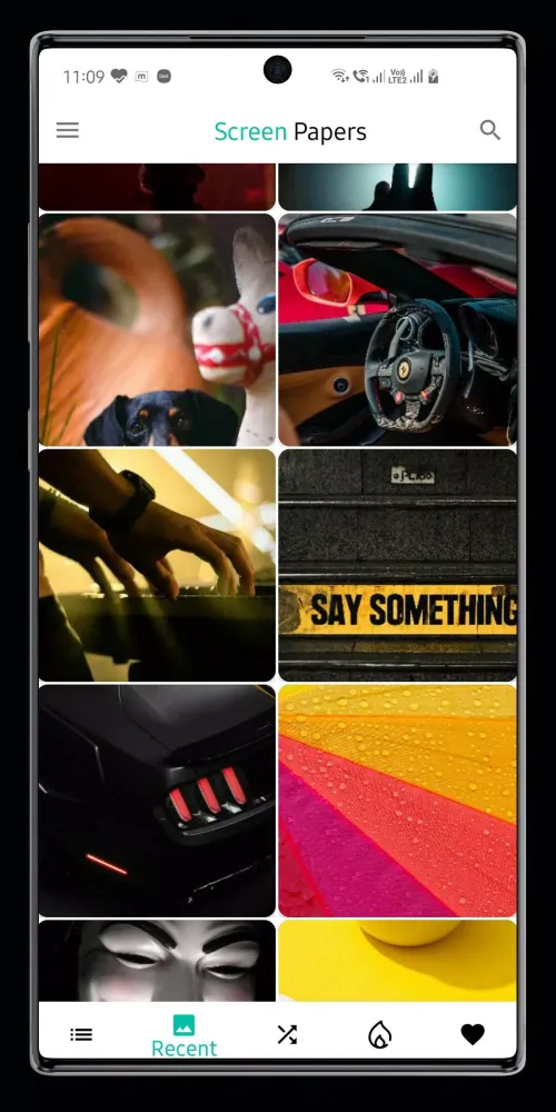 Screen Papers Screenshots