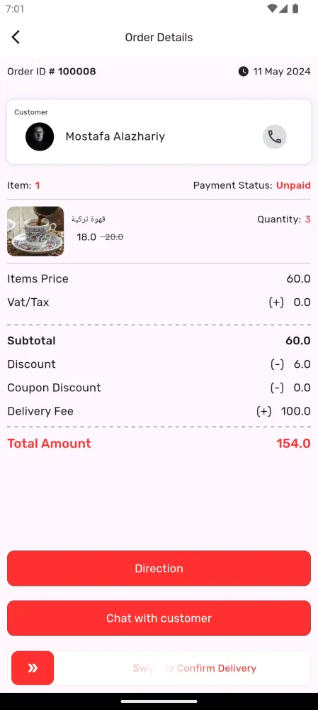 Capturas de tela do Aile Pazar Delivery