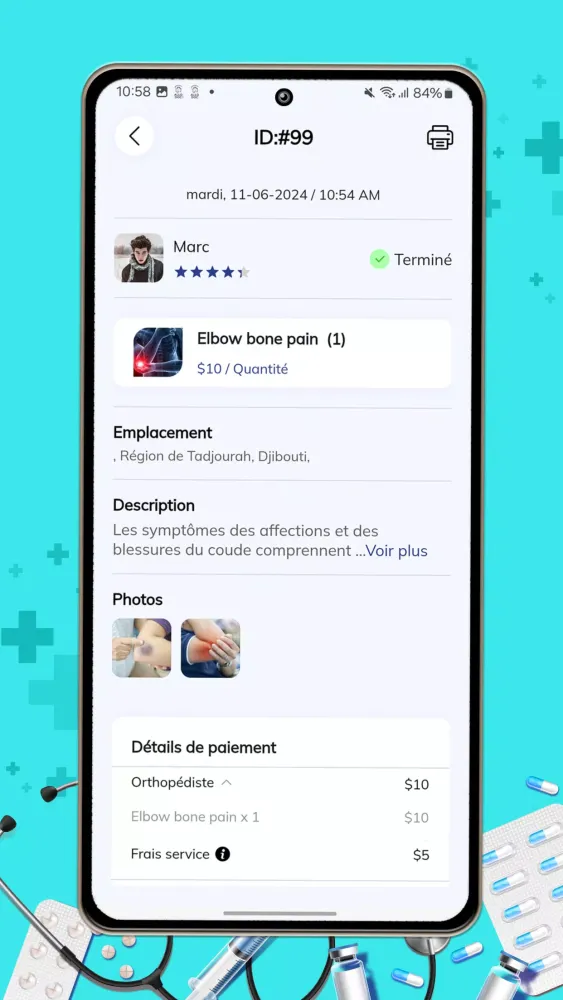 AlloDoc Patient Screenshots