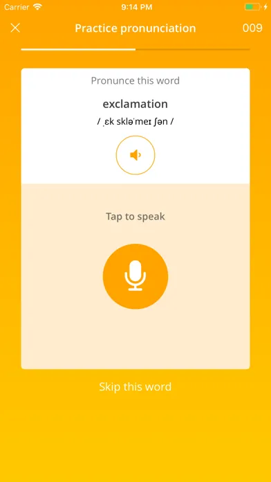 Zrzuty ekranu Bright Vocab: Learning English