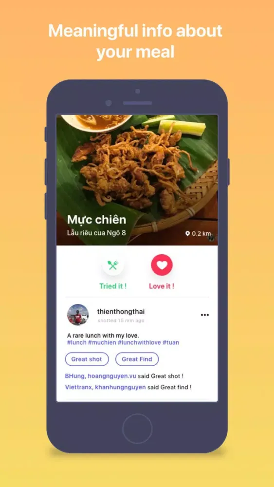Tangkapan layar Food Porn