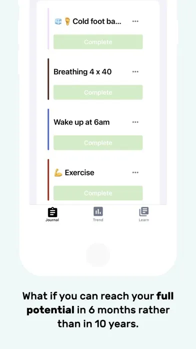 Tiba - Habit Tracker Companion スクリーンショット