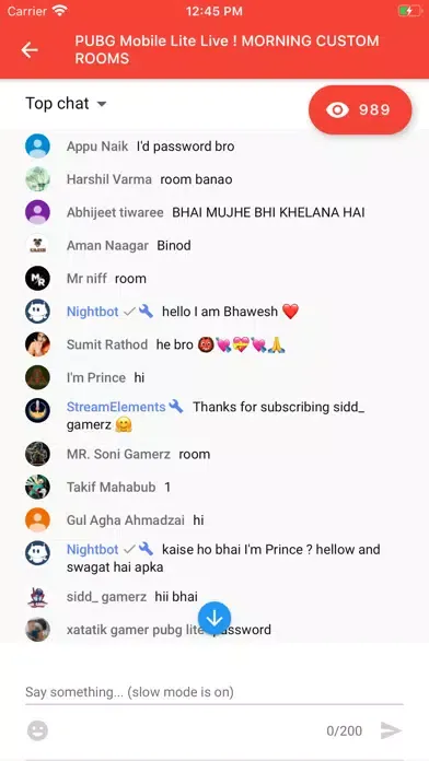 Tangkapan skrin Live Tube Assistant