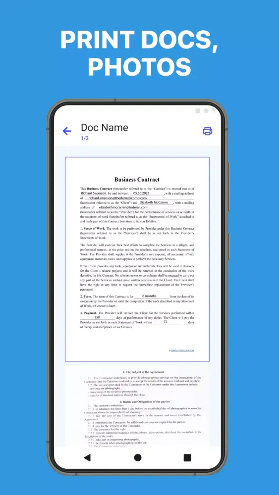 Smart Printer: Print Documents应用截图