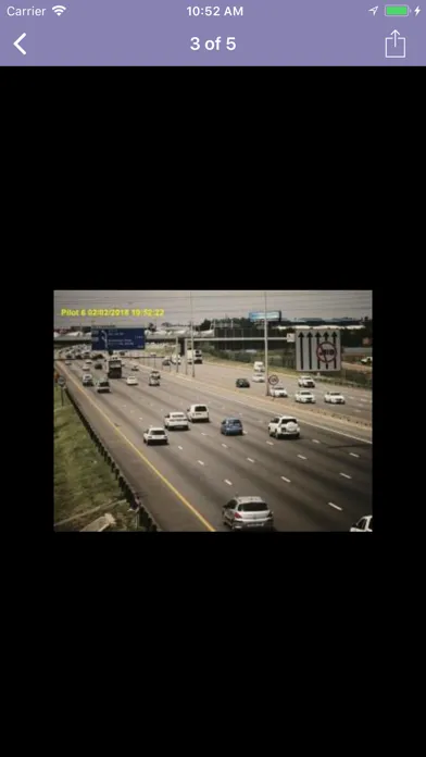 Capturas de tela do Live Traffic Cameras ZA