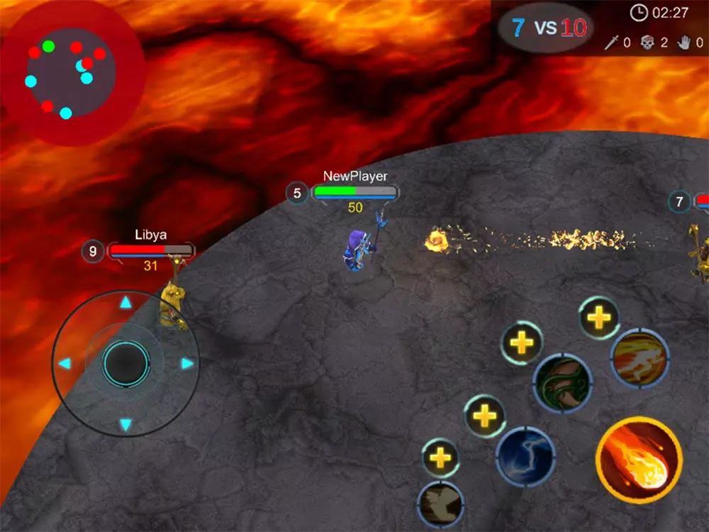 ภาพหน้าจอของ Narrow Duel iPad 