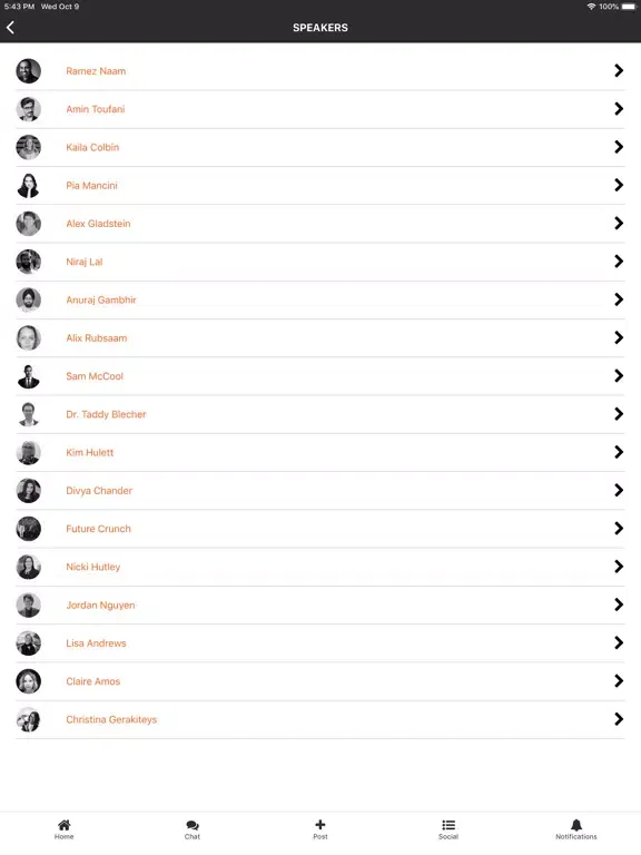 SingularityU Australia iPad  Screenshots