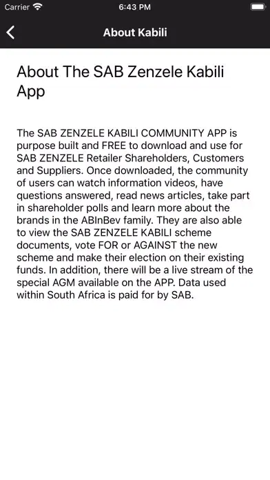 SAB Zenzele應用截圖
