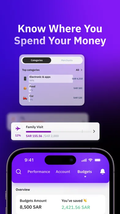 Malaa: Track, Save & Invest应用截图