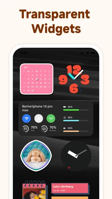 Widget Park-Transparent Widget Screenshots