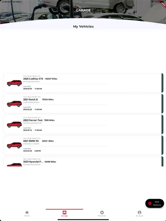 Screenshot di Master AutoTech iPad 