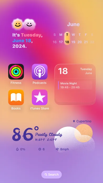 MD Widgets - Countdown widget 스크린샷