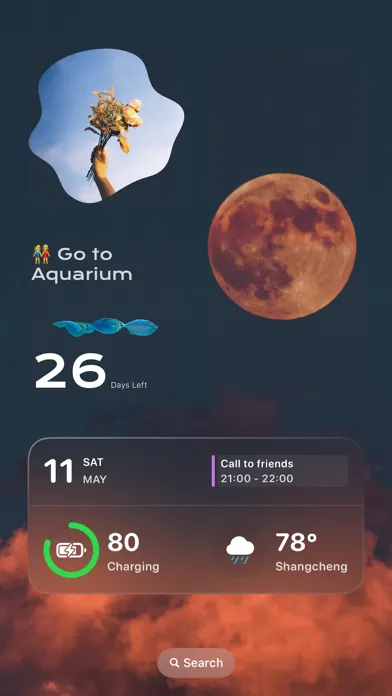 MD Widgets - Countdown widget 스크린샷