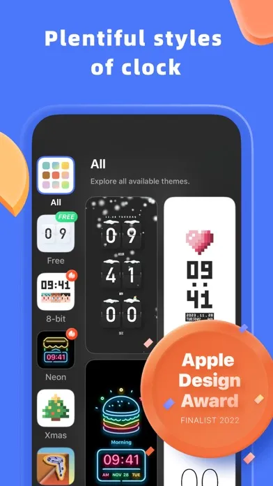 Скриншоты MD Clock - Flip Clock