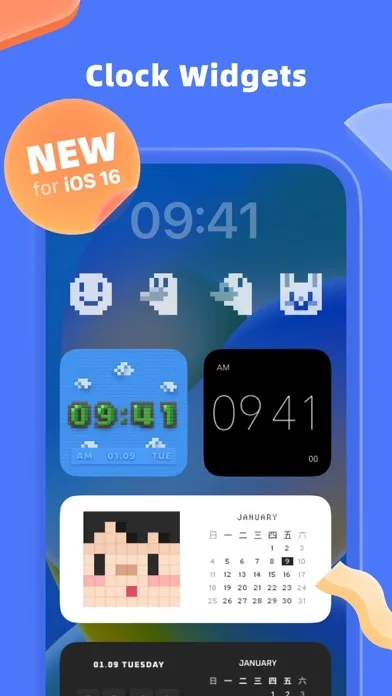 Скриншоты MD Clock - Flip Clock