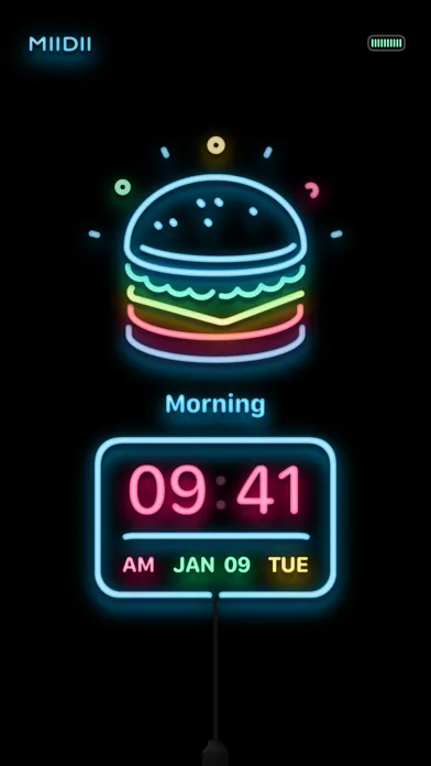 Скриншоты MD Clock - Flip Clock
