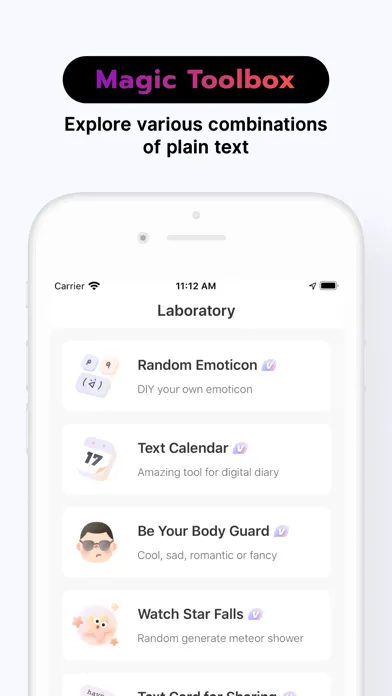 Fonts for iPhones by MD Studio Screenshots