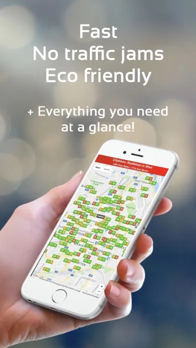 Citybikes Vienna سکرین شاٹس