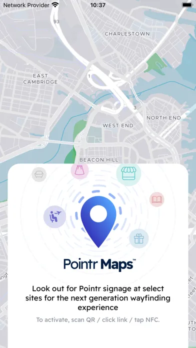 Capturas de pantalla de Pointr Maps