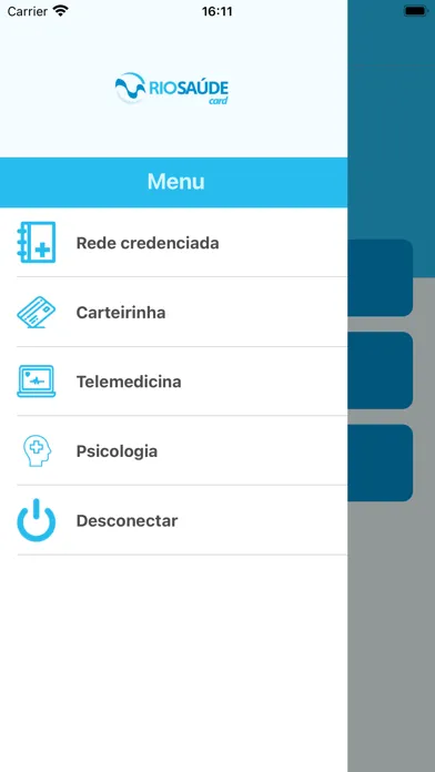 ภาพหน้าจอของ Rio Saúde Telemedicina