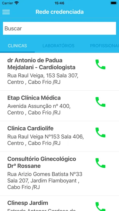 ภาพหน้าจอของ Rio Saúde Telemedicina