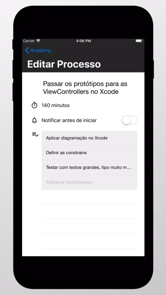 Tangkapan layar Flex Flow