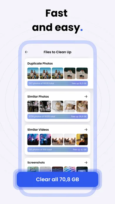 Capturas de pantalla de MyCleaner: Clean Up Storage