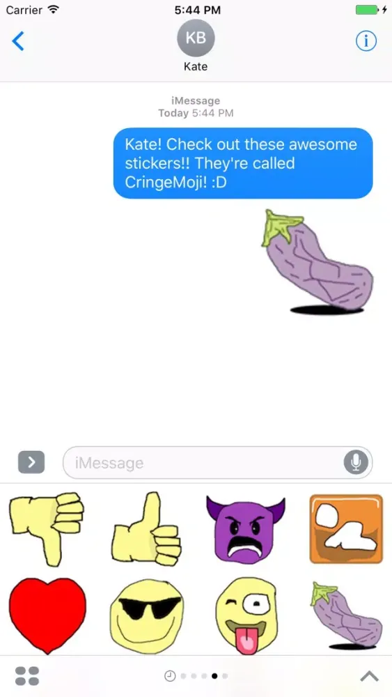 CringeMoji Pack 2应用截图