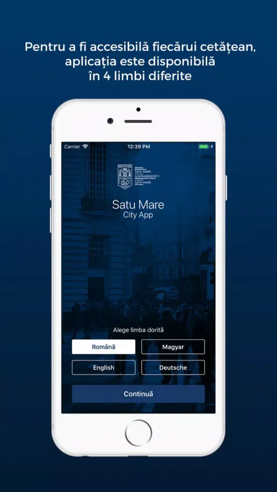 Ảnh chụp màn hình của Satu Mare City App