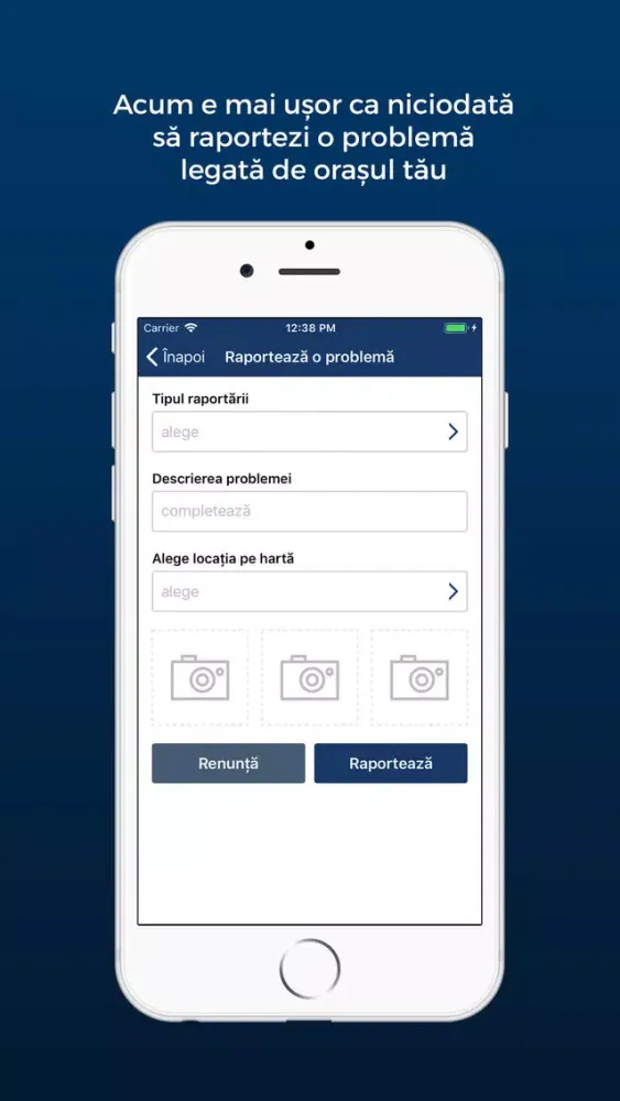 Ảnh chụp màn hình của Satu Mare City App