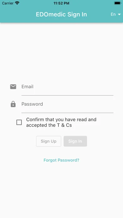EDOmedic Admin App 스크린샷