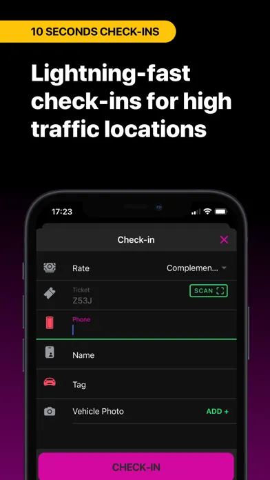 Valet Operator Ekran Görüntüleri