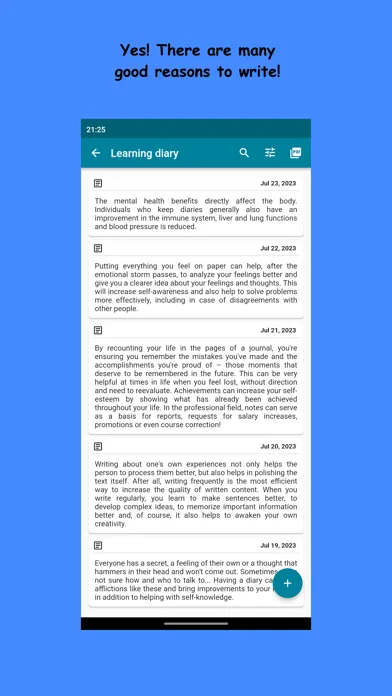 MDA: My diary Ekran Görüntüleri