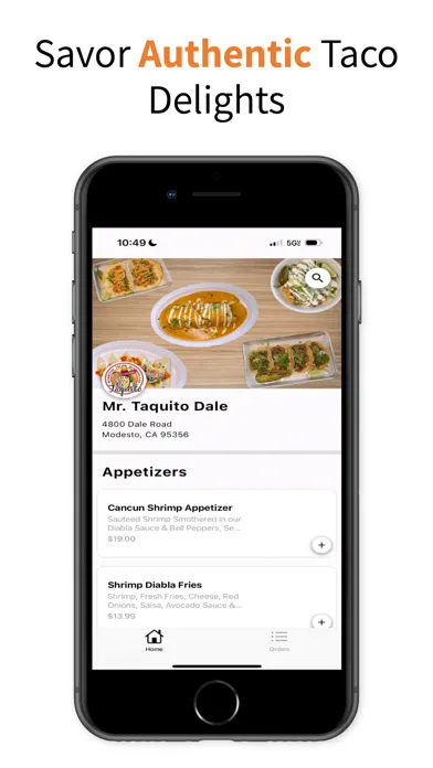 Mr. Taquito: Online Ordering应用截图