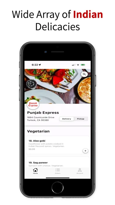 Punjab Express - Ordering Ekran Görüntüleri