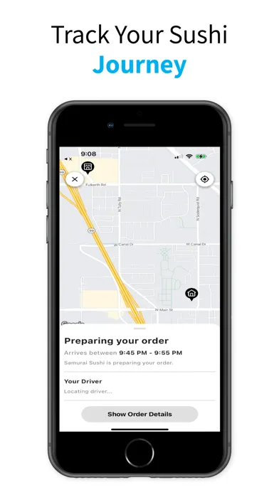 Samurai Sushi - Ordering سکرین شاٹس