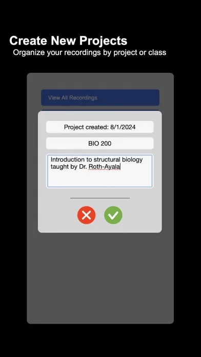 Captures d'écran de VoiceVault for iPhone