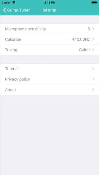 Screenshot di Guitar Tuner - TrueStudio