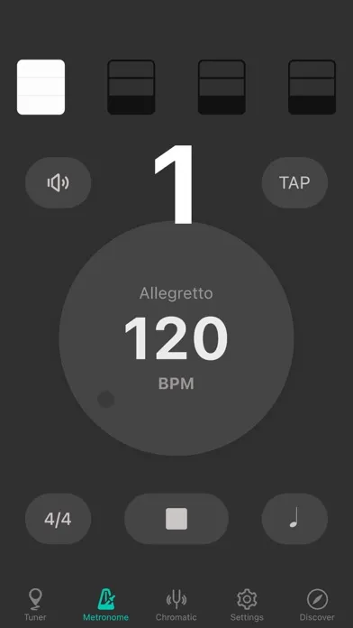 Ảnh chụp màn hình của Erhu Tuner - Tuner & Metronome