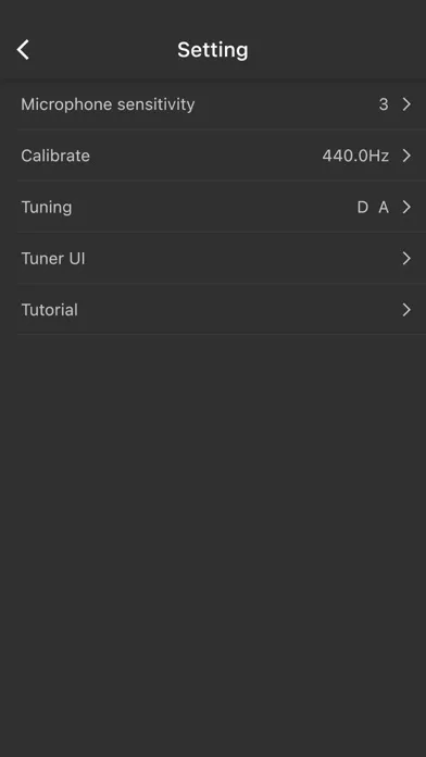 Ảnh chụp màn hình của Erhu Tuner - Tuner & Metronome