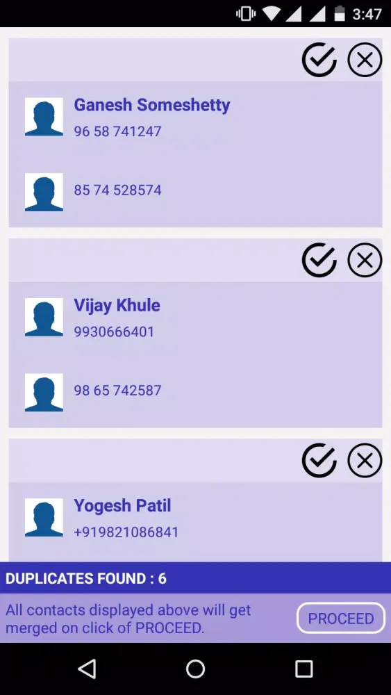Smart Contact Manager Screenshots