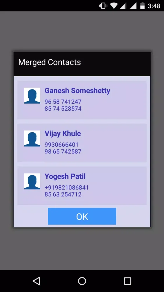 Smart Contact Manager Screenshots