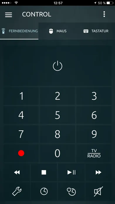 Zrzuty ekranu TechniSat CONNECT